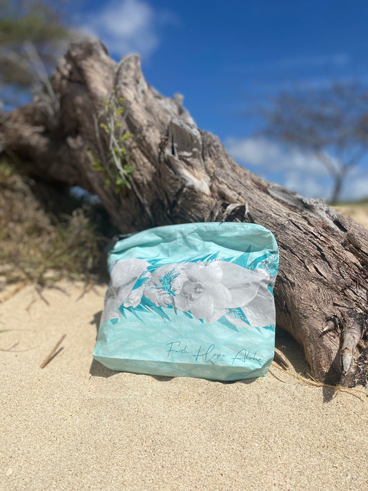 Daughter of the King Ocean Teal Blue Pouch