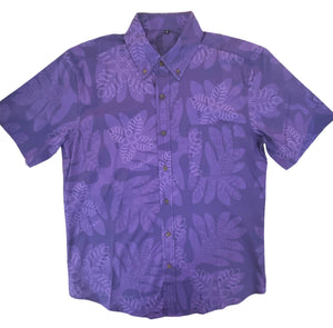 Royalty Purple Mens Aloha Shirt