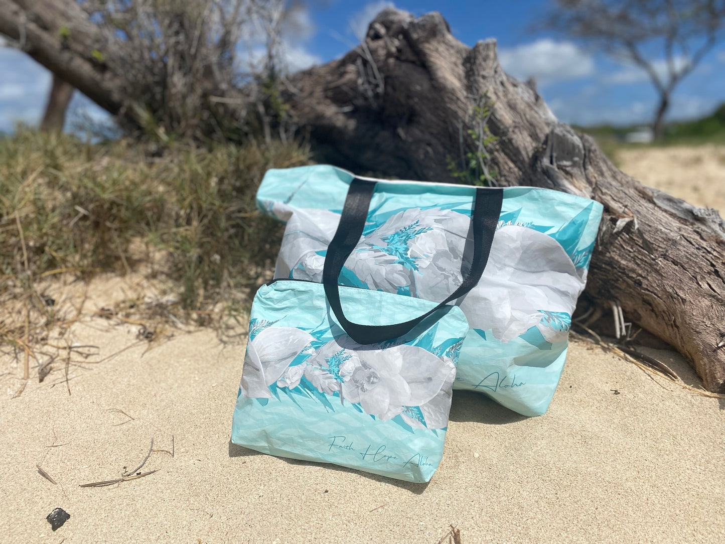 Daughter of the King Ocean Teal Blue Pouch