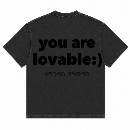 JESUS IS ENOUGH Black/Black Tee