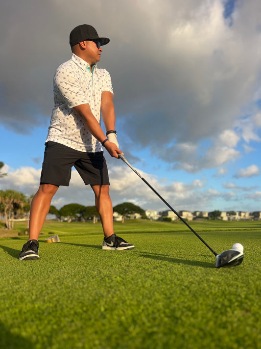 Da Lillies White Polo