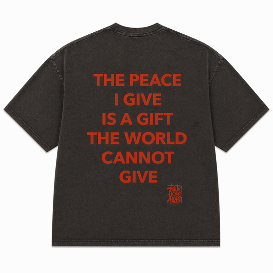 JESUS IS ENOUGH Black/Red Tee