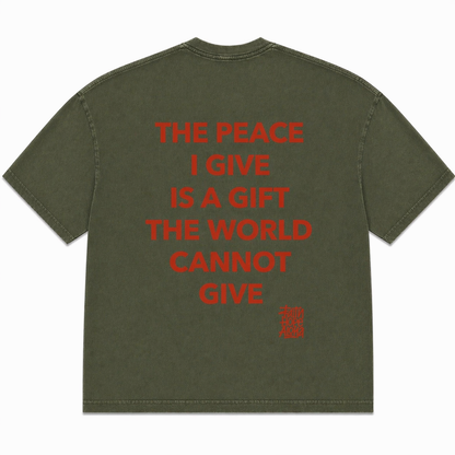 JESUS IS ENOUGH Green/Red Tee