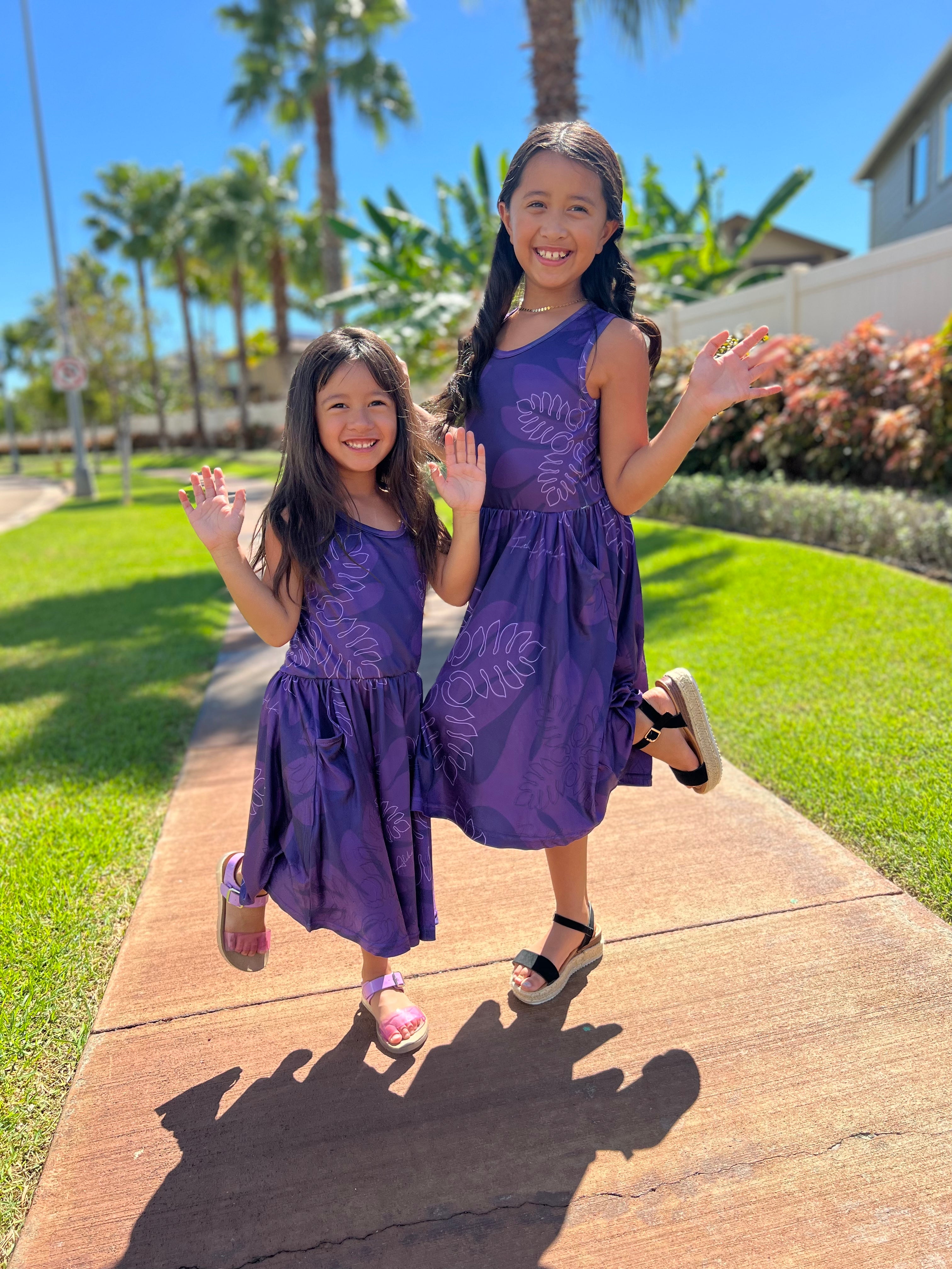 Sale‼️ $15 Quilted “Poni” Girls Dress (Size 2-12)