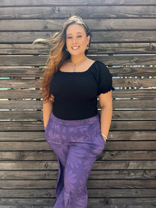 Sale‼️ $40 Poni Purple Quilt Womens Pants