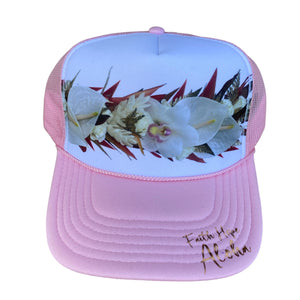 “Daughter of the King” ‘ākala Lei Po’o Trucker Hat