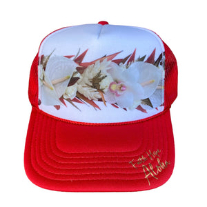 “Daughter of the King” ‘Ula’ula Lei Po’o Trucker Hat