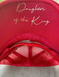 “Daughter of the King” ‘Ula’ula Lei Po’o Trucker Hat