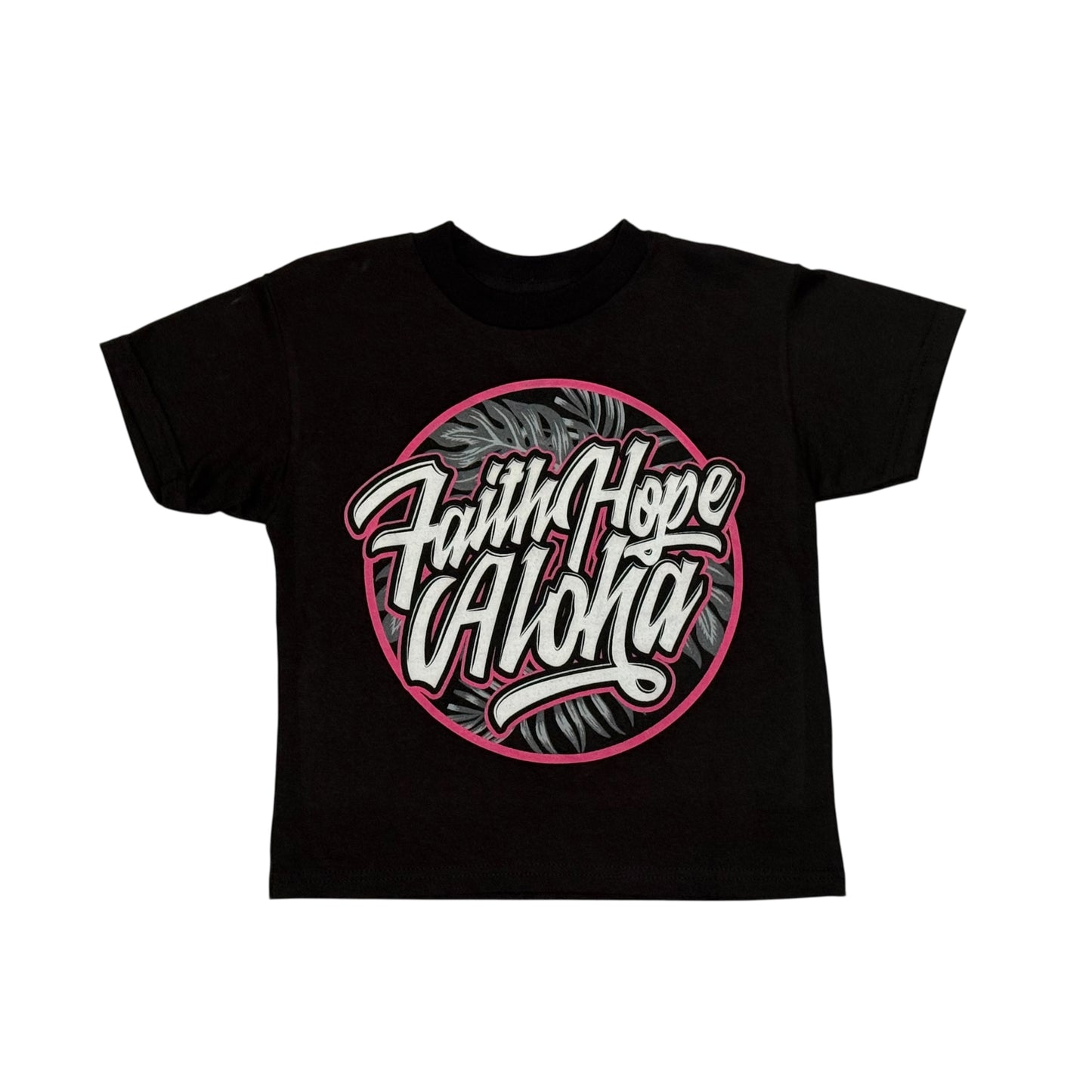 ‼️Monstera Hot Pink Ohana Keiki Tee $15 ALL SALES FINAL‼️