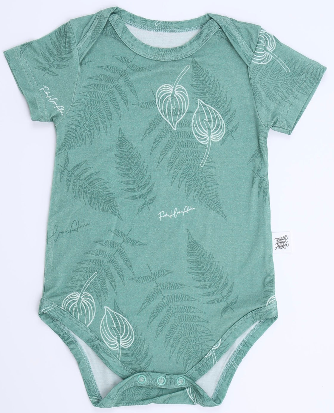 💚Aloha ʻŌmaʻomaʻo Baby Onesie $10‼️