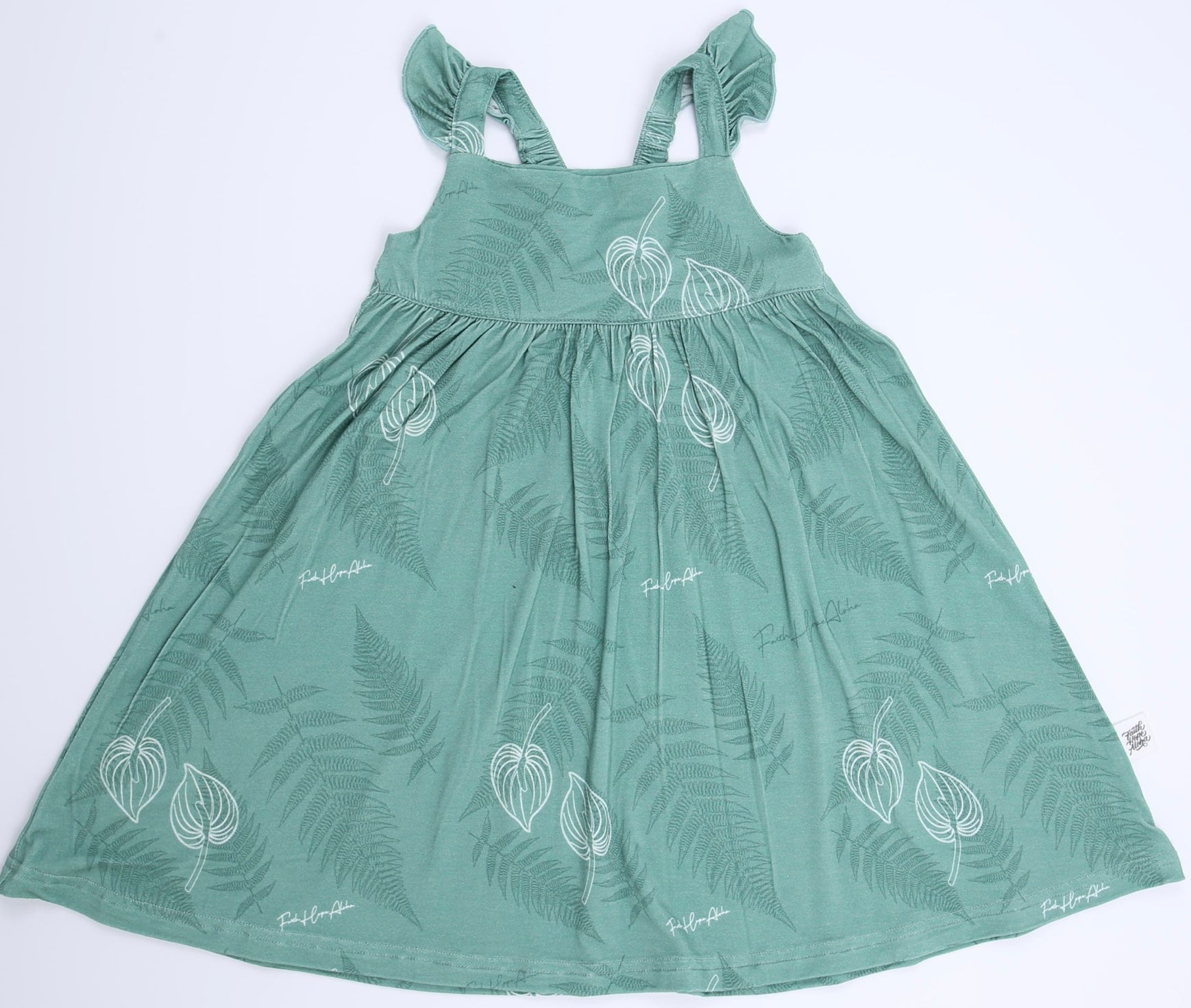 💚Aloha  ʻŌmaʻomaʻo Girls Dress (Size 12mo-Size 7)