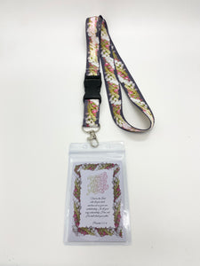 Pikake Pakalana Rose Lei Lanyard